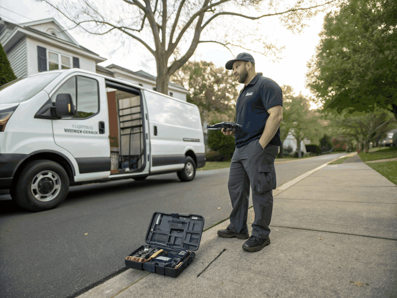 Conyers Appliance Pros Repair Technician Service Van