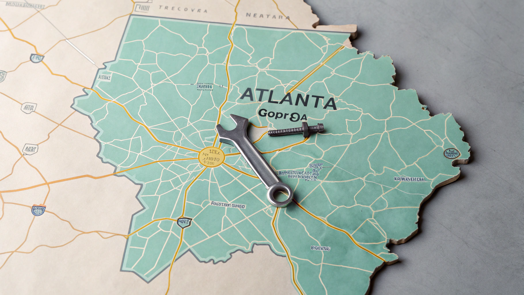 Conyers GA Local Service Coverage Map