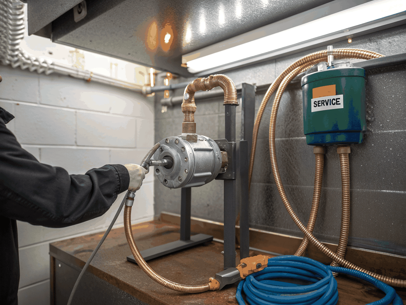 Repairing a dishwasher circulation pump motor